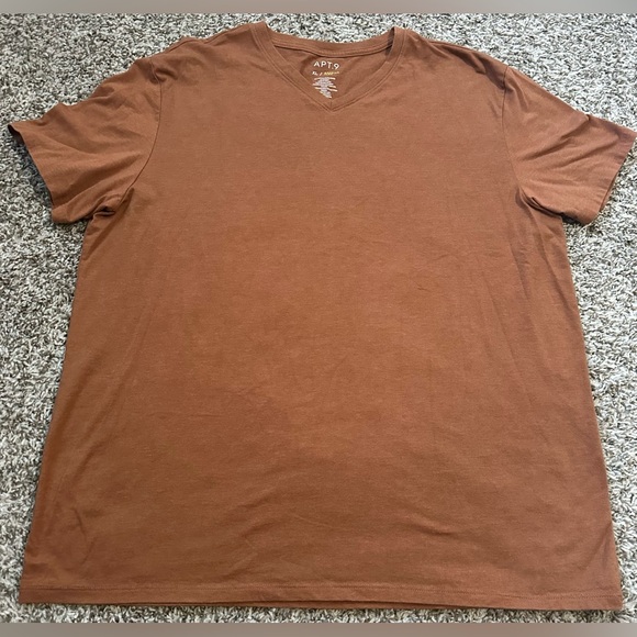 Men's Apt. 9 Premier Flex Short Sleeve V-Neck Tee - Picture 2 of 4